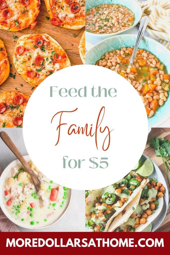 Feed the Family for Under $5 - 15 Delicious Recipes